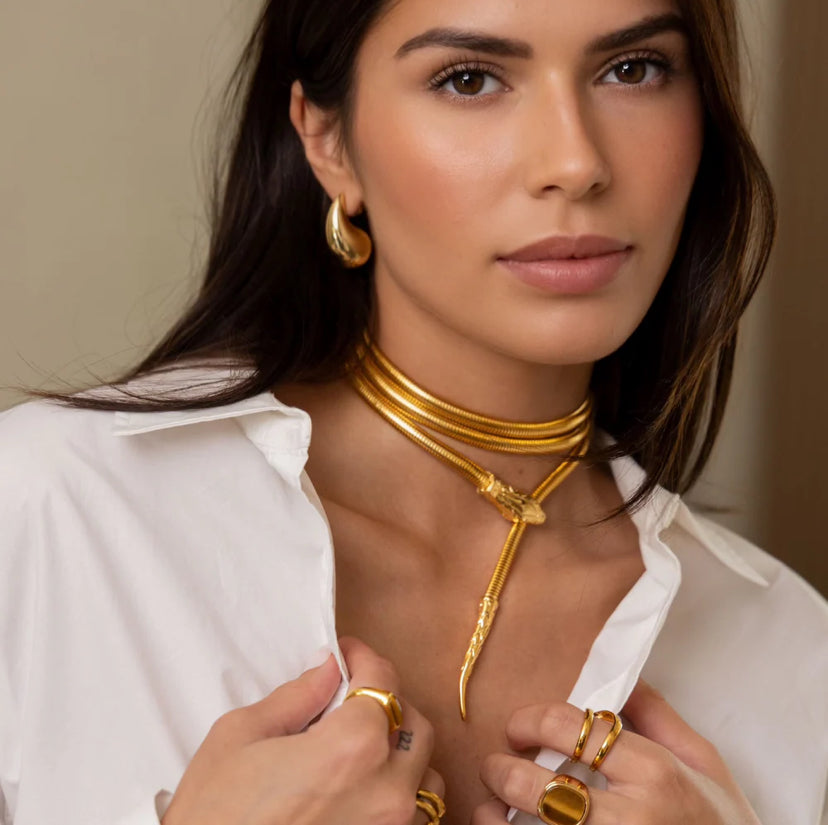 MANJI SERPENT NECKLACE
