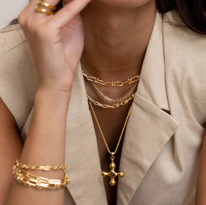 JOIE CROSS NECKLACE