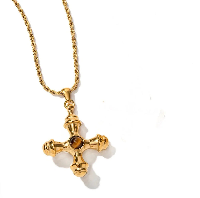 JOIE CROSS NECKLACE