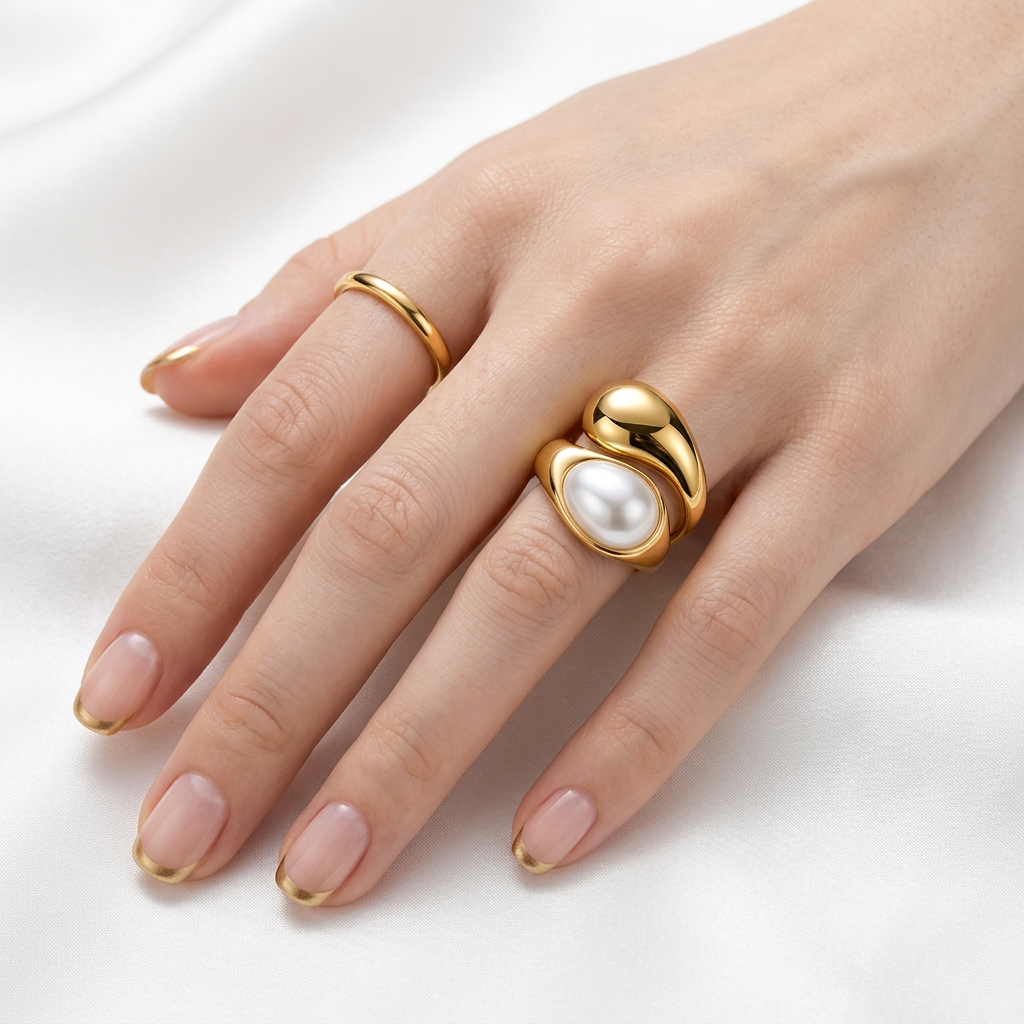 MINA PEARL RING