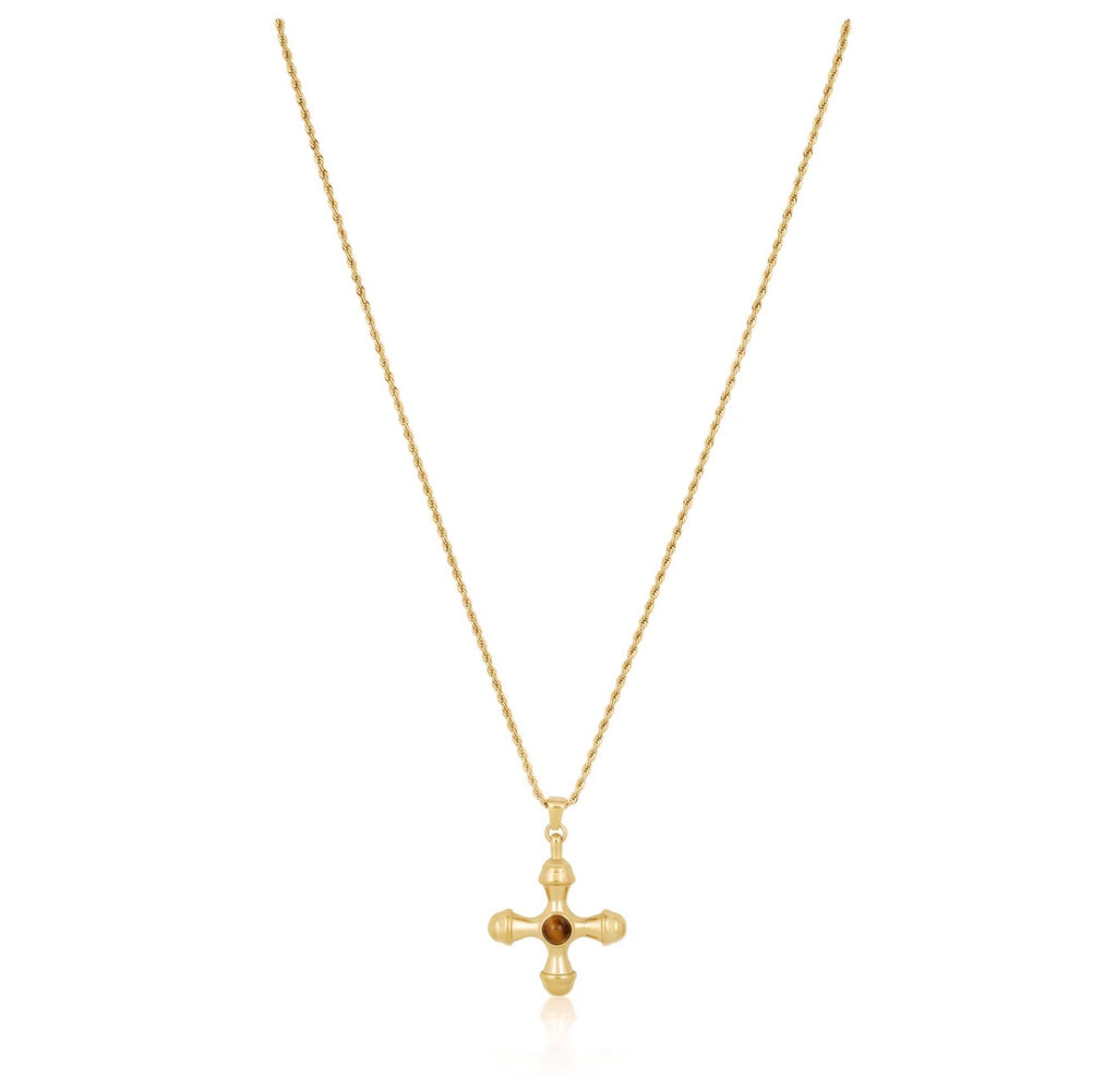 JOIE CROSS NECKLACE